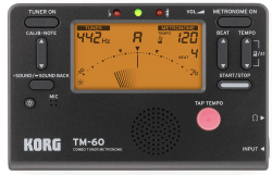 afinador korg tm-60 afinador korg tm-60
