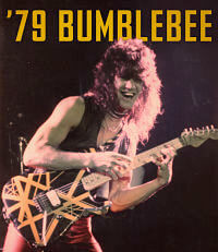 Eddie Van Halen frankenstrat BumbleBee frankenstrat BumbleBee