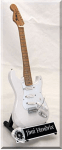 miniguitarra Jimi Hendrix Fender Strato blanca