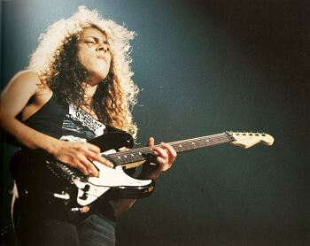 kirk hammett fernandes stratocaster