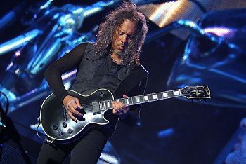 kirk hammett les paul custom