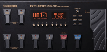 pedalera para guitarra Boss gt100