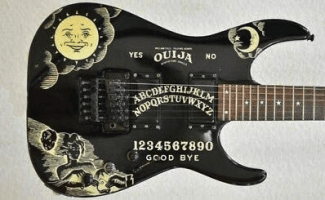 pegatinas para guitarra kirk hammett ouija